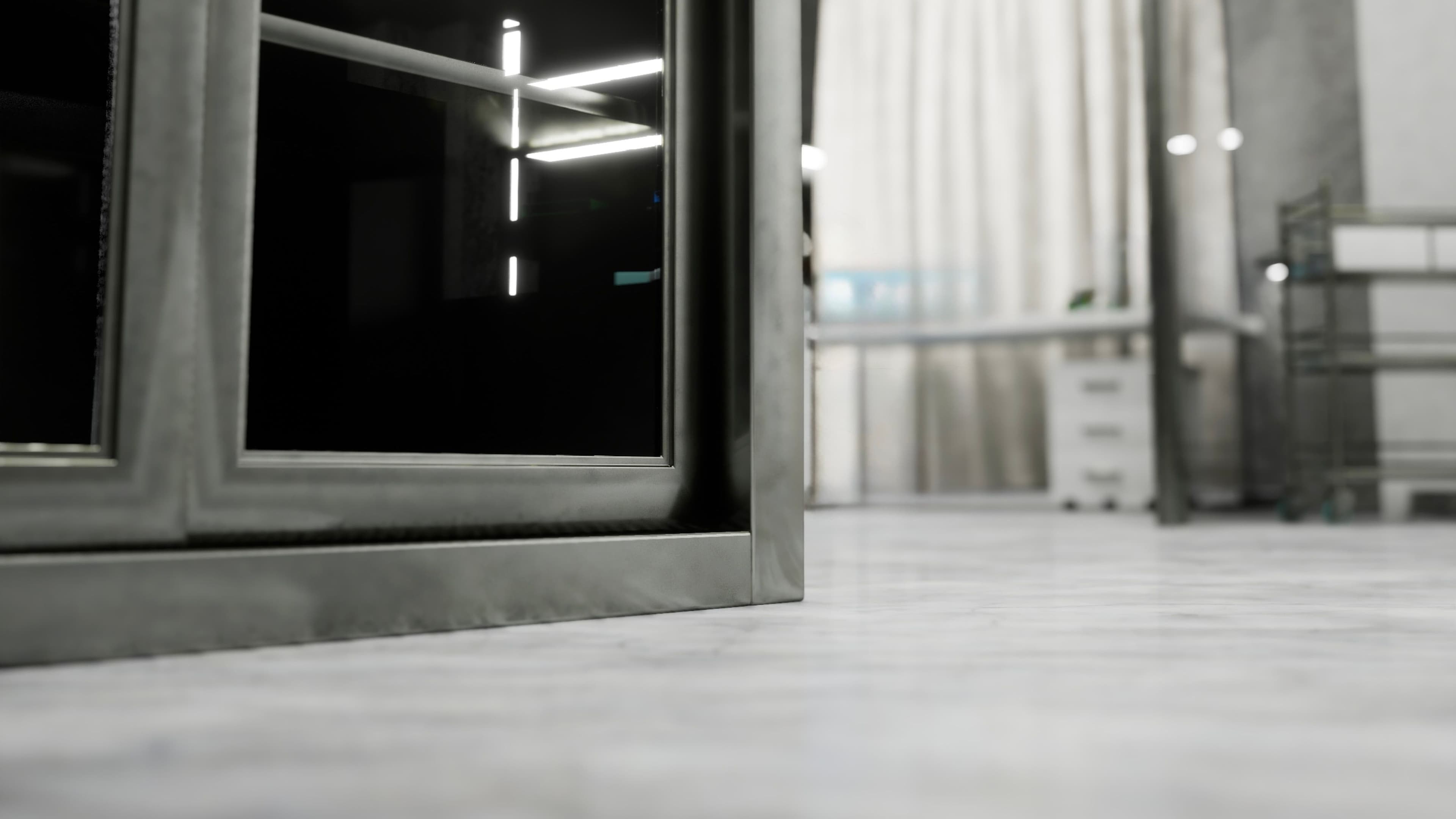 pristine cleanroom floor